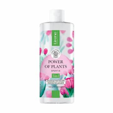 Разглаживающая мицеллярная вода для лица Lirene Power Of Plants Smoothing Micellar Water 3in1 Opuntia, 400 мл Разглаживающая мицеллярная вода для лица Lirene Power Of Plants Smoothing Micellar Water 3in1 Opuntia, 400 мл