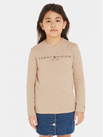Tommy Hilfiger Блузка Essential KS0KS00202 M Бежевий Regular Fit Tommy Hilfiger Блузка Essential KS0KS00202 M Бежевий Regular Fit