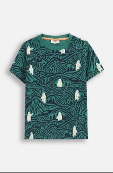 Детская хлопковая футболка Coccodrillo