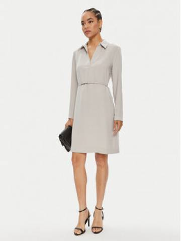 Calvin Klein Повсякденна сукня K20K207152 Бежевий Regular Fit Calvin Klein Повсякденна сукня K20K207152 Бежевий Regular Fit
