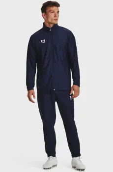 Мужской темно-синий спортивный костюм (кофта, брюки) UA Ms Ch. Tracksuit Синий S Under Armour 1379592-410