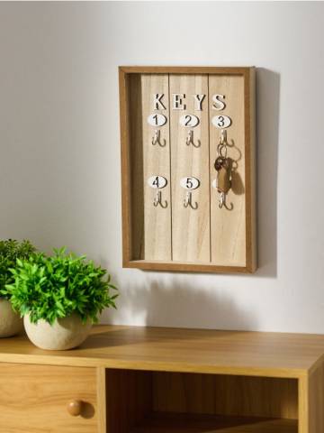 Вішак для ключів - білий