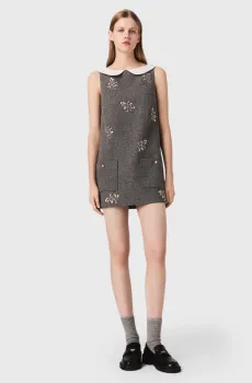 Женское серое платье Серый 34 MAJE MFPRO04365_Grey