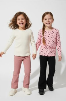 Розкльошені штани 2 pack - різнобарвний