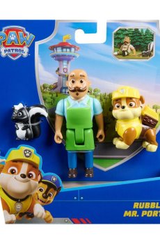 Игровая фигурка Spin Master Paw Patrol Крепыш, мистер Портер и скунс, от 3 лет (SM97242/6072996)