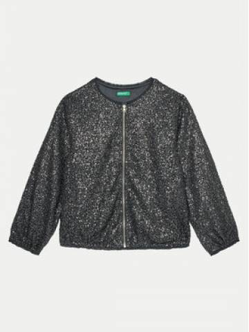 United Colors Of Benetton Куртка бомбер 2JQCCN05R Сірий Regular Fit United Colors Of Benetton Куртка бомбер 2JQCCN05R Сірий Regular Fit
