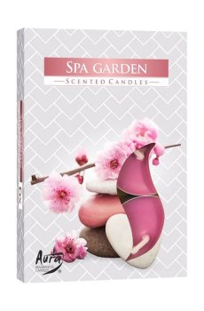 Ароматическая свеча Bispol Scented Candle Garden Spa, 6 шт (p15-254 a6)