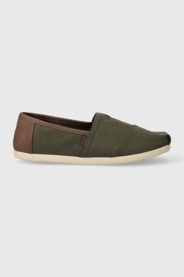 Эспадрильи Toms Alpargata цвет зелёный 10020879 Эспадрильи Toms Alpargata цвет зелёный 10020879