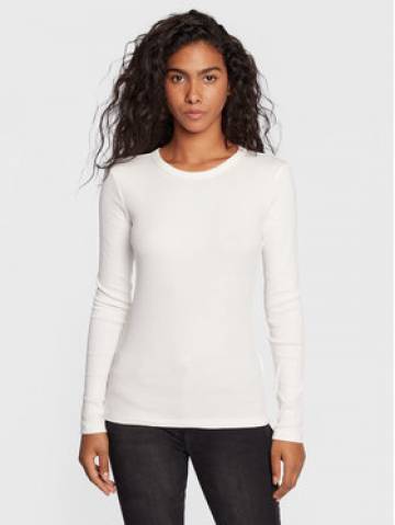 Gina Tricot Блузка Basic 18863 Écru Regular Fit Gina Tricot Блузка Basic 18863 Écru Regular Fit