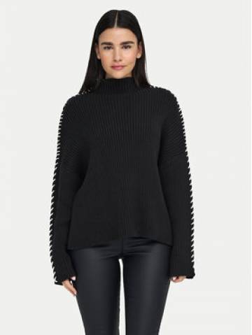 ONLY Гольф Queenie 15330680 Чорний Loose Fit ONLY Гольф Queenie 15330680 Чорний Loose Fit