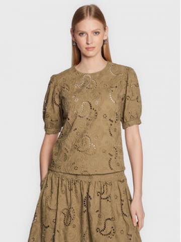 Herskind Блузка Ida 4661831 Коричневий Regular Fit Herskind Блузка Ida 4661831 Коричневий Regular Fit