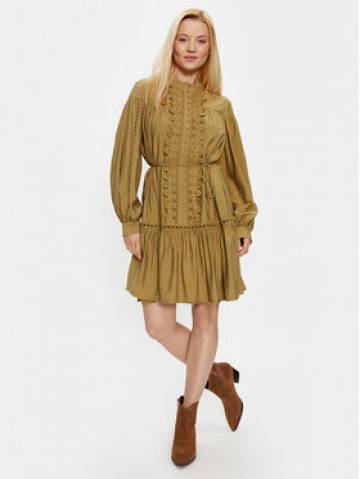 Bruuns Bazaar Повсякденна сукня Karla BBW3388 Зелений Regular Fit Bruuns Bazaar Повсякденна сукня Karla BBW3388 Зелений Regular Fit