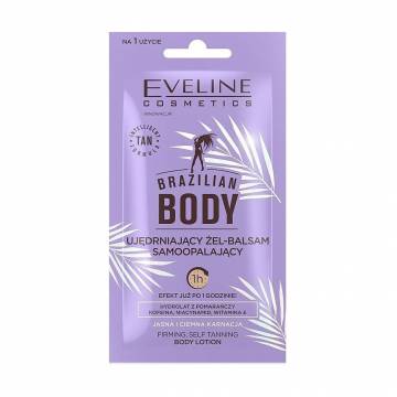 Укрепляющий гель-бальзам для автозагара тела Eveline Cosmetics Brazilian Body, 12 мл Укрепляющий гель-бальзам для автозагара тела Eveline Cosmetics Brazilian Body, 12 мл