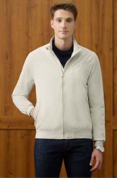U.S. Polo Assn. Men Brand Logo Lightweight Bomber Jacket