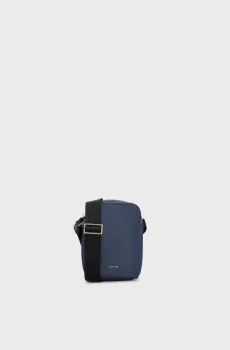 Мужская темно-синяя сумка BUSINESS TECH Синий ONESIZE Calvin Klein K50K512888