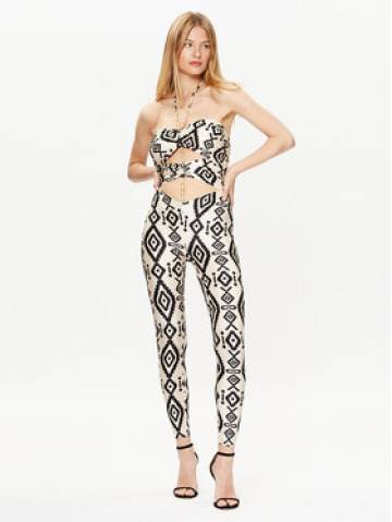 Elisabetta Franchi Комбінезон TU-041-32E2-V440 Écru Regular Fit Elisabetta Franchi Комбінезон TU-041-32E2-V440 Écru Regular Fit