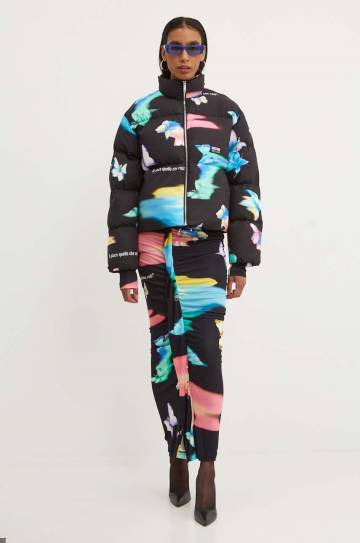 Куртка Moschino Jeans женская цвет чёрный зимняя 0613.8239 Куртка Moschino Jeans женская цвет чёрный зимняя 0613.8239