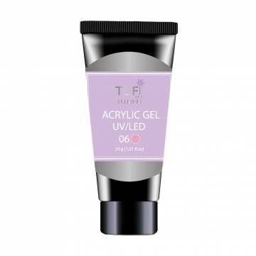Акрил-гель для ногтей Tufi Profi Premium Acrylic Gel UV/LED, 06 Сакура, 30 г Акрил-гель для ногтей Tufi Profi Premium Acrylic Gel UV/LED, 06 Сакура, 30 г