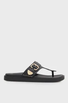 Женские черные въетнамки SADE URBAN Черный 40 Pepe Jeans PLS900023