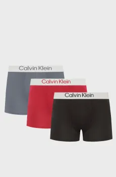 Мужские боксеры (3 шт) TRUNK Разноцветный M Calvin Klein LV00NB4269