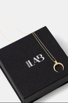 Колье из серебра 925 пробы, покрытого 18-каратным золотом Answear.LAB