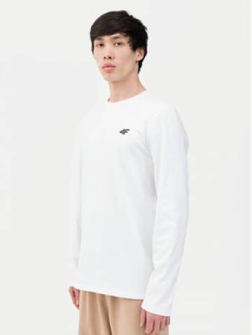 4F Longsleeve 4FWSS24TLONM217 Білий Regular Fit 4F Longsleeve 4FWSS24TLONM217 Білий Regular Fit