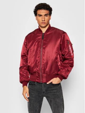 Alpha Industries Куртка бомбер Ma-1 100101 Бордовий Regular Fit Alpha Industries Куртка бомбер Ma-1 100101 Бордовий Regular Fit