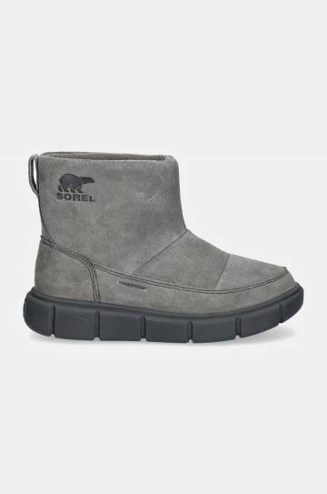 Замшевые сапоги Sorel SOREL EXPLORER III SLIP цвет серый 2077971052 Замшевые сапоги Sorel SOREL EXPLORER III SLIP цвет серый 2077971052