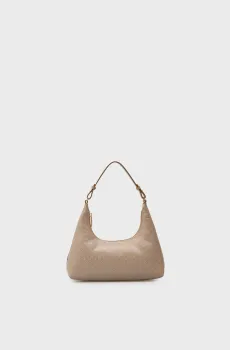 Женская бежевая сумка с узором CONV Бежевый ONESIZE Calvin Klein LV04F3298G