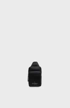 Мужская черная сумка BOLD LOGO WEBBING SLING Черный ONESIZE Calvin Klein LV04D3449G