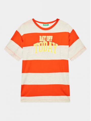United Colors Of Benetton Футболка 3ZNBC10BN Червоний Regular Fit United Colors Of Benetton Футболка 3ZNBC10BN Червоний Regular Fit