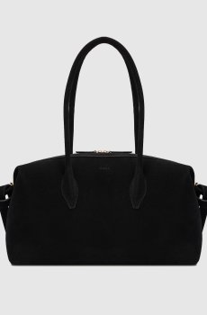 Черная замшевая сумка BRIOCHE