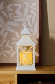 LED лампа у формі ліхтарика - білий
