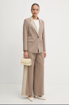 Шерстяные брюки BOSS Tianal