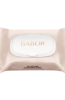 Очищающие салфетки для демакияжа Babor Oil Infused Cleansing Wipes, 25 шт
