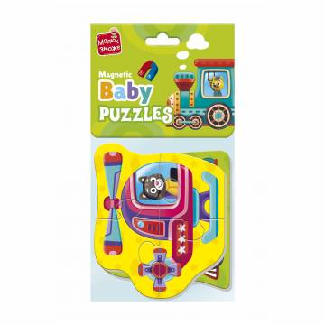 Магнитные беби пазлы Vladi Toys Малыш сможет Транспорт, от 1 года, 2 картинки, 13.5*1*27 см (VT3208-29) Магнитные беби пазлы Vladi Toys Малыш сможет Транспорт, от 1 года, 2 картинки, 13.5*1*27 см (VT3208-29)