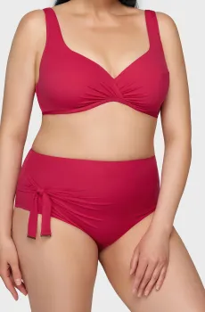 Женские малиновые трусики от купальника Малиновый 42 MARC&ANDRE L2326-ZP-HWB-N