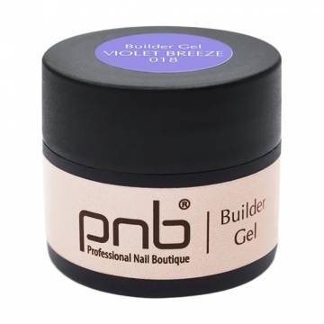 Моделирующий гель для ногтей PNB UV/LED Builder Gel, 018 Violet Breeze, 5 мл Моделирующий гель для ногтей PNB UV/LED Builder Gel, 018 Violet Breeze, 5 мл