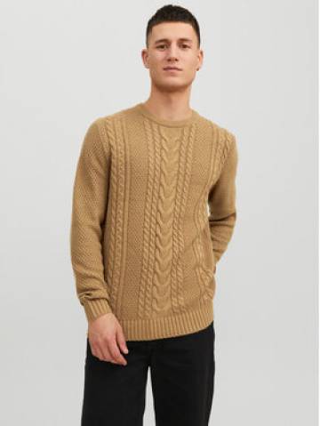 Jack&Jones Светр 12236314 Бежевий Regular Fit Jack&Jones Светр 12236314 Бежевий Regular Fit