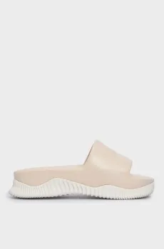 Женские бежевые слайдеры FLATFORM SLIDE EVA Бежевый 40 Calvin Klein HW0HW01973