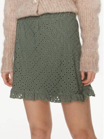 Vero Moda Cпідниця-міні Tassa 10286069 Зелений Regular Fit Vero Moda Cпідниця-міні Tassa 10286069 Зелений Regular Fit