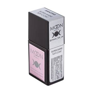 Топ для гель-лака Moon Full Amazing Super Shine Top Coat, 12 мл Топ для гель-лака Moon Full Amazing Super Shine Top Coat, 12 мл