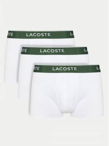 Lacoste Набір з 3 пар боксерів 5H1300 Білий Lacoste Набір з 3 пар боксерів 5H1300 Білий