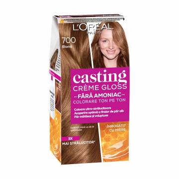 Безаммиачная краска для волос LOreal Paris Casting Creme Gloss 700 Блонд, 180 мл Безаммиачная краска для волос LOreal Paris Casting Creme Gloss 700 Блонд, 180 мл