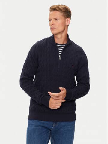 Tommy Hilfiger Светр Classic MW0MW36532 Cиній Regular Fit Tommy Hilfiger Светр Classic MW0MW36532 Cиній Regular Fit