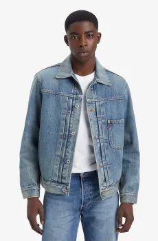 Мужская голубая джинсовая куртка 2в1 Голубой S Levi’s® A8634;0000