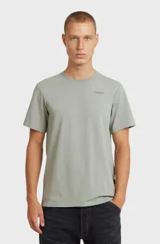 Мужская серая футболка base Серый L G-Star RAW D19070,C723