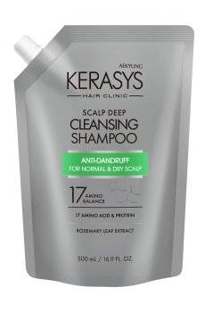 Шампунь KeraSys Scalp Deep Cleansing Shampoo для нормальной и сухой кожи головы, 500 мл (дойпак)