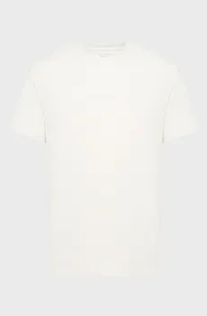 Мужская белая футболка 30S EU WHOLESALE Бежевый XL Calvin Klein LV04LF810G