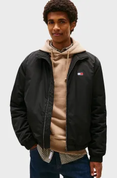 Мужская черная ветровка TJM ESSENTIAL PADDED Черный S Tommy Jeans DM0DM21936